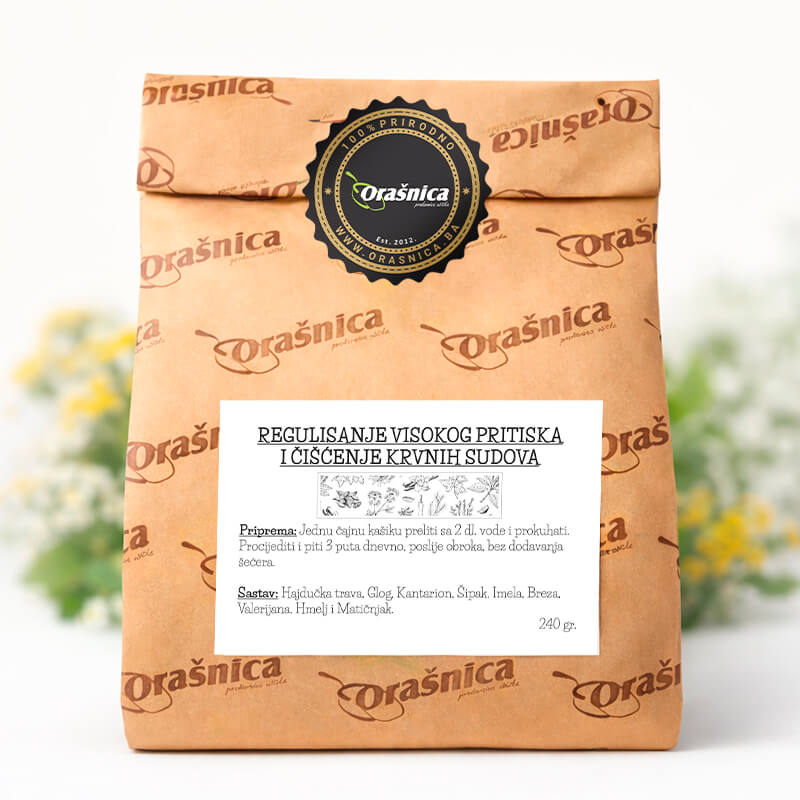 Čaj za visok pritisak