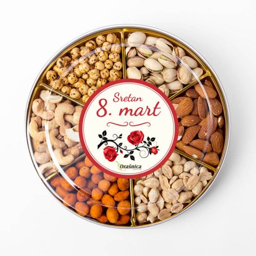 Poklon za 8. mart ROSE Salted mix