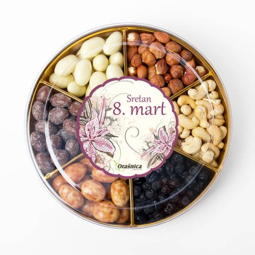 Poklon za 8. mart FLOWERS Healthy & Sweet mix