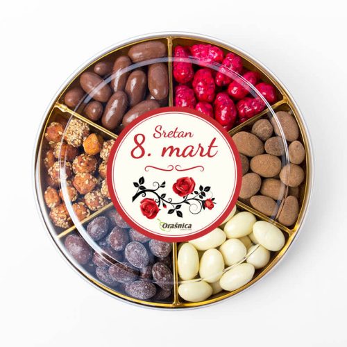 Poklon za 8. mart ROSE Sweet mix