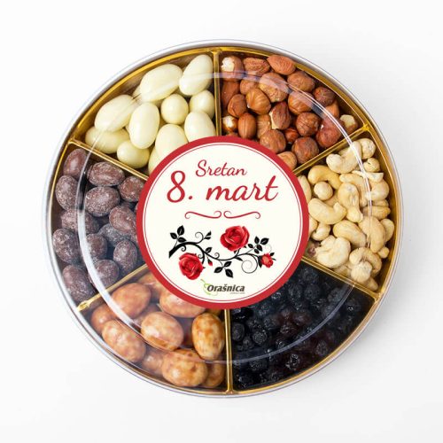 Poklon za 8. mart ROSE Healthy & Sweet mix