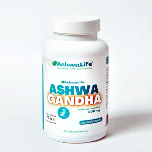 Ašvaganda 500 mg. (kapsule) 90 caps.