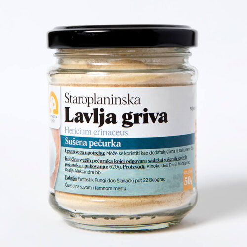 Lavlja griva u prahu