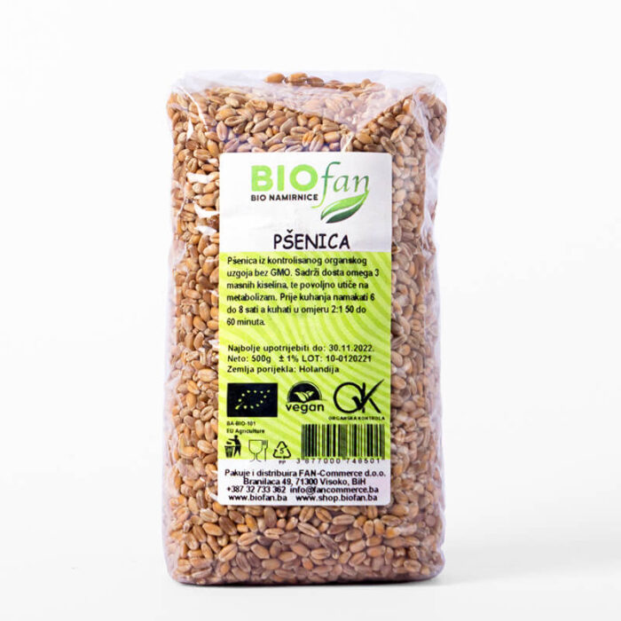 Pšenica BIO | Zdrava hrana Online Shop | Tuzla, Sarajevo, Mostar, Banja ...