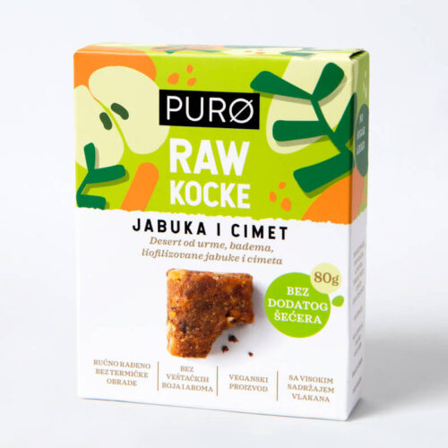 Sirove kocke PURO Jabuka Cimet