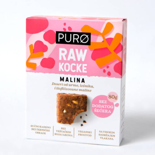 Sirove kocke PURO Malina